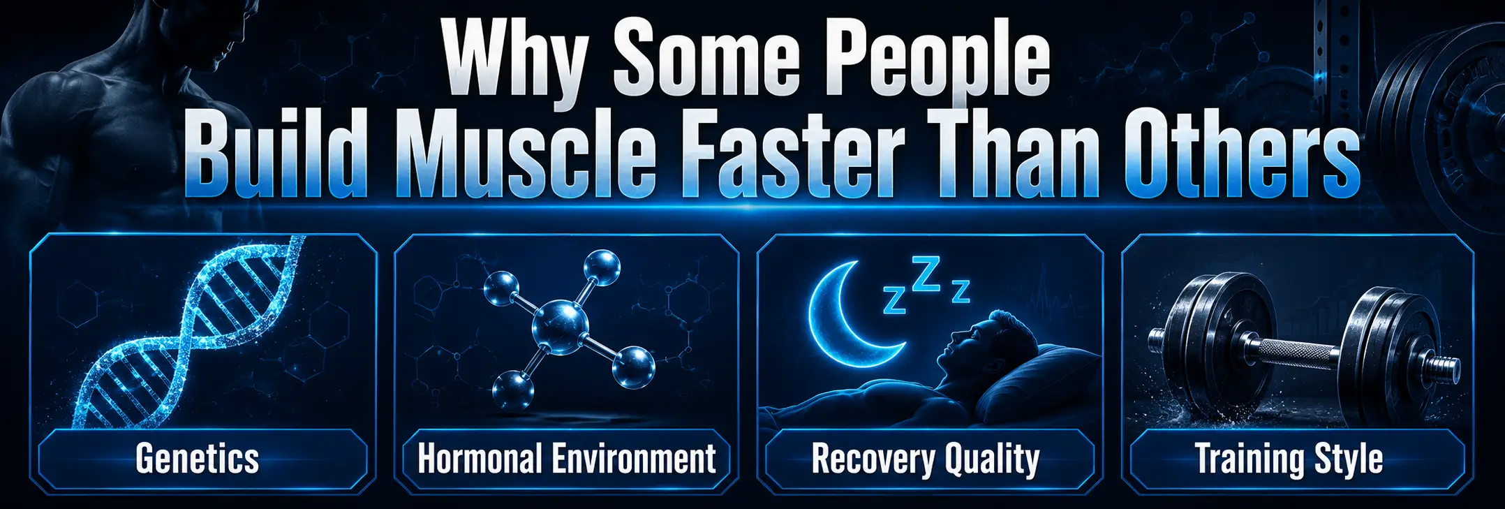 Why some people build muscle faster than others