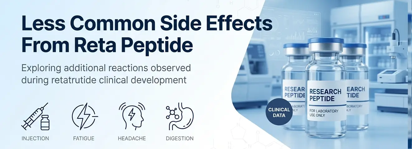 Less Common Side Effects From Reta Peptide