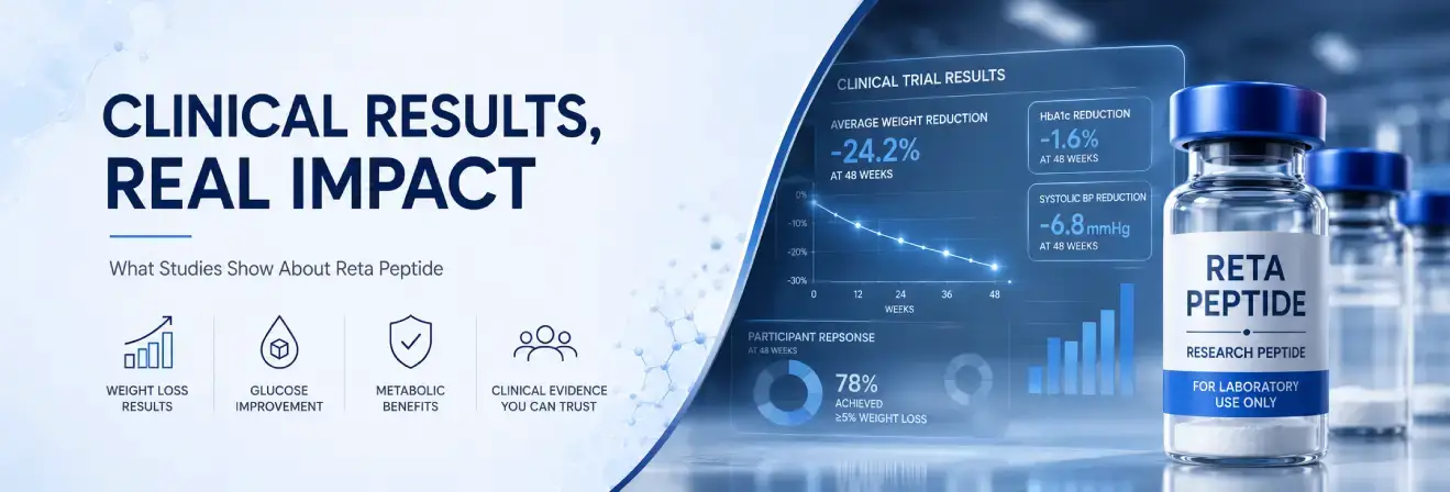 Reta Peptide Results Seen in Clinical Studies