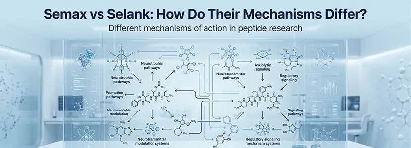 Semax vs Selank How Do Their Mechanisms Differ