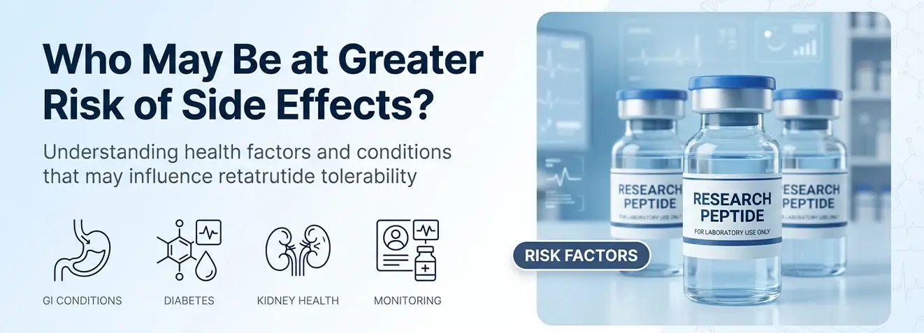 Who May Be at Greater Risk of Side Effects from Reta peptide