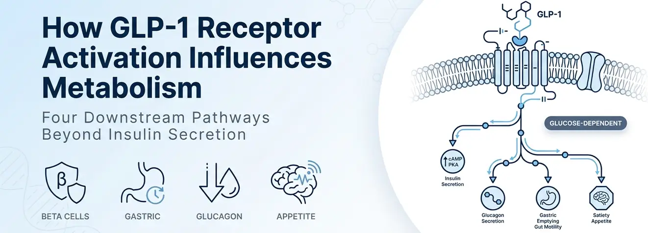 How Does GLP-1 Receptor Activation Influence Metabolism