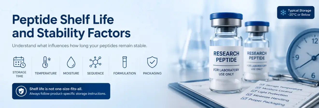 How Long Is Peptide Shelf Life