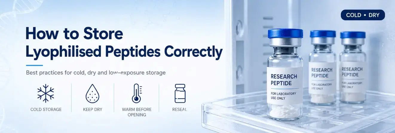 How to Store Lyophilised Peptides Correctly