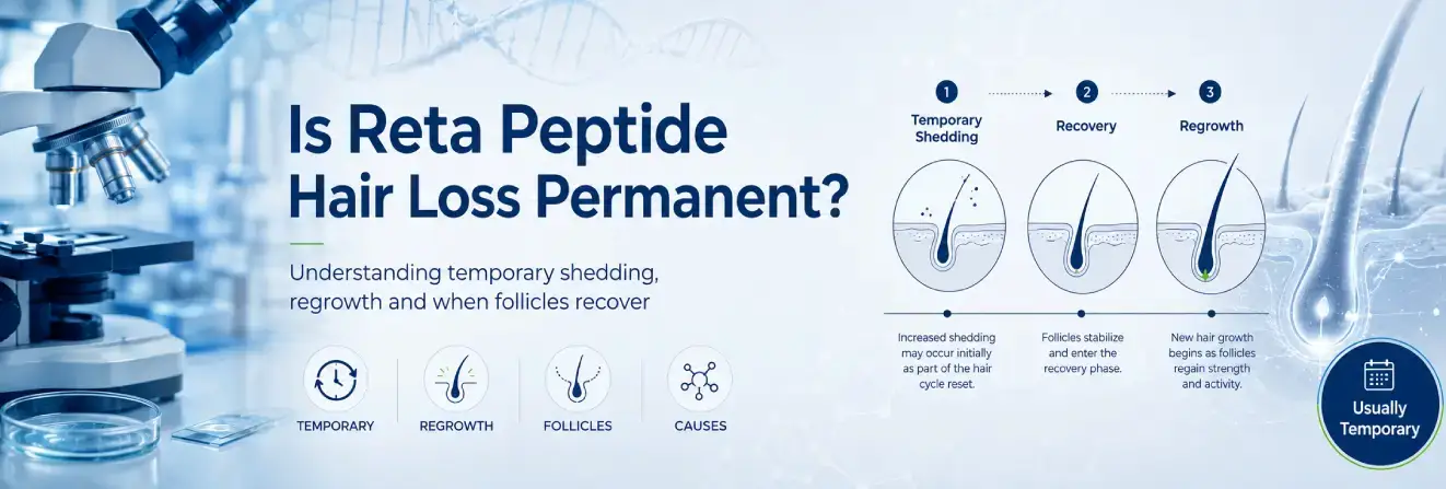 Is Reta Peptide Hair Loss Permanent