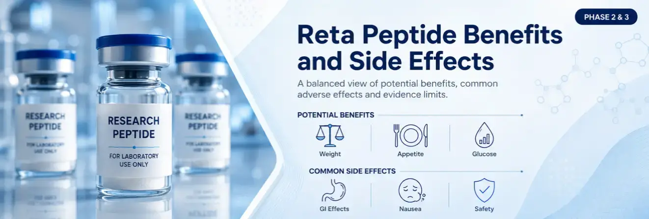 Reta Peptide Benefits and Side Effects
