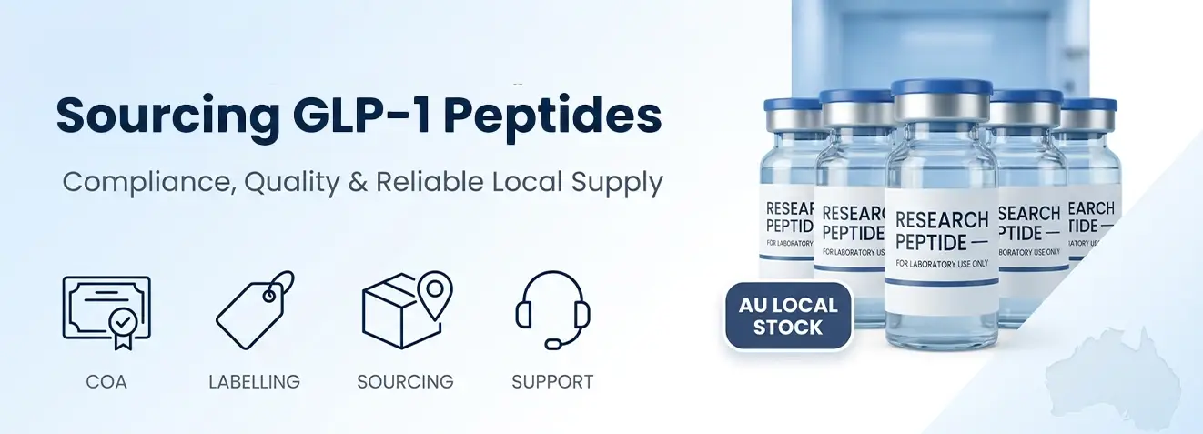 Sourcing GLP-1 Peptides Australia Researchers Can Rely On