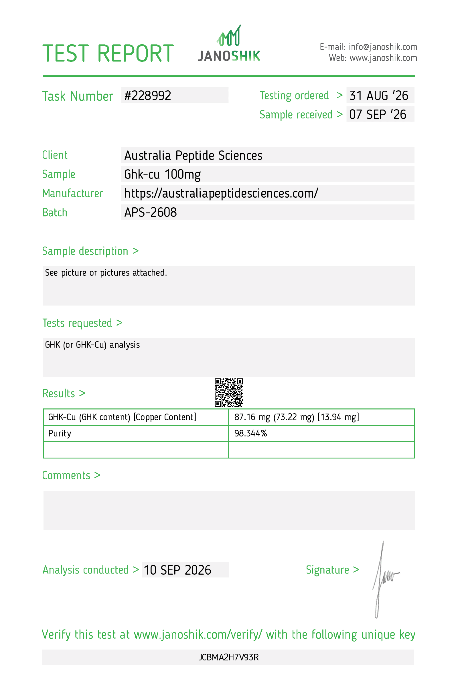 GHK-Cu Peptide for Research - Image 2