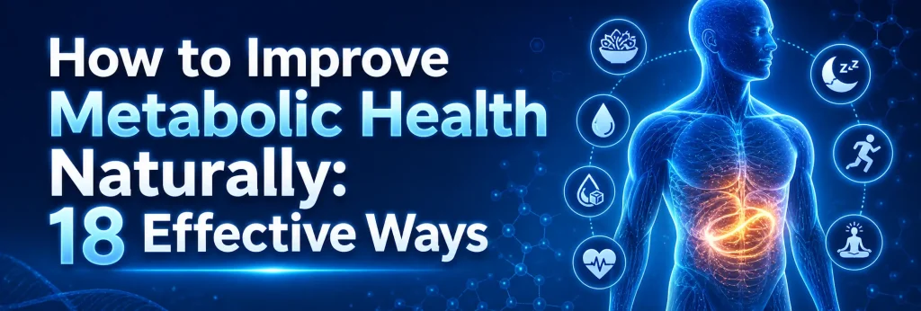 How to Improve Metabolic Health Naturally