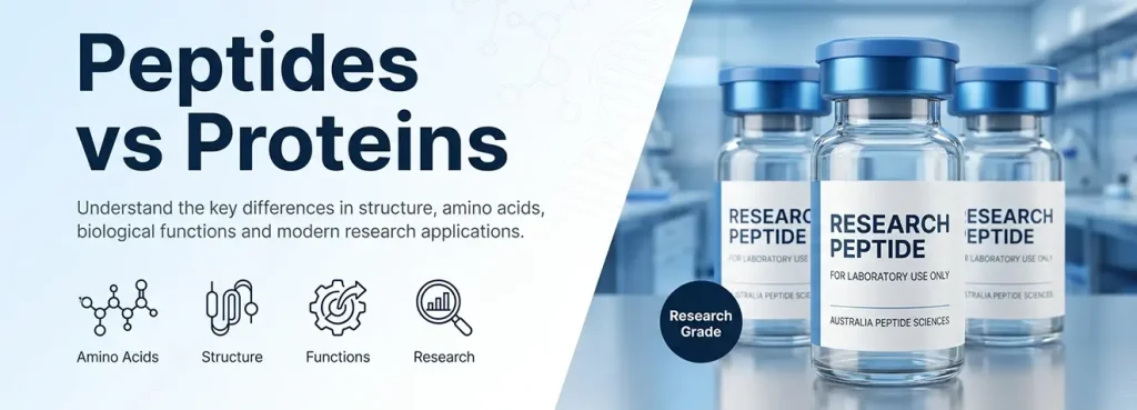 Peptides vs Proteins