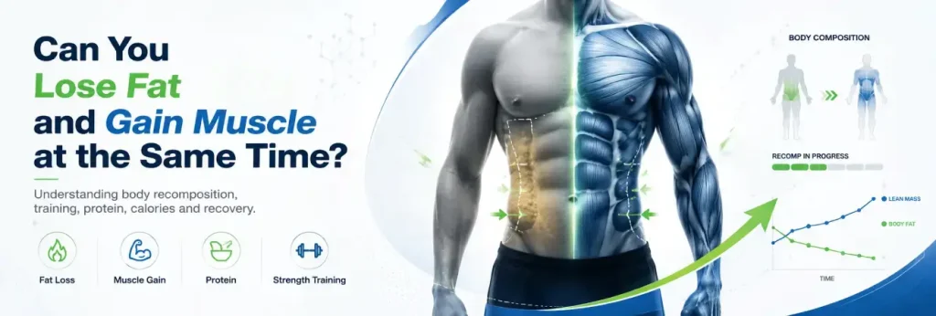 Can You Lose Fat and Gain Muscle at the Same Time?