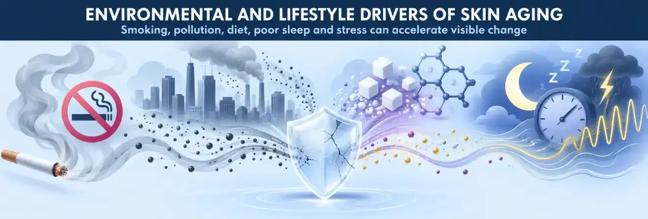 Environmental and Lifestyle Factors That Accelerate Skin Aging
