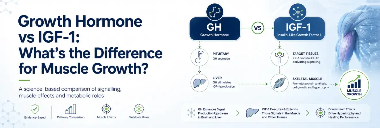 Growth Hormone vs IGF-1