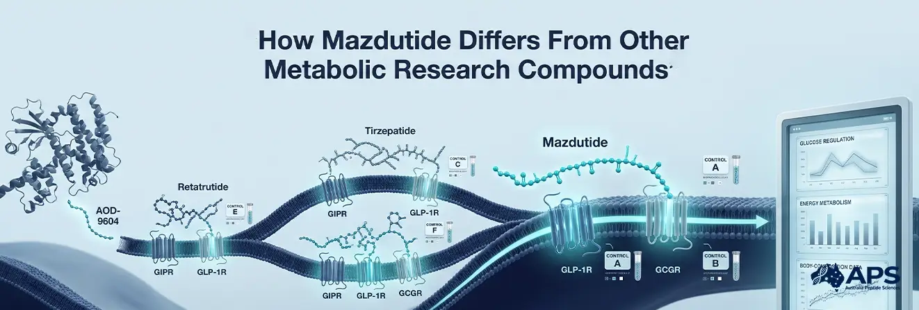 How Mazdutide Differs From Other Metabolic Research Compounds