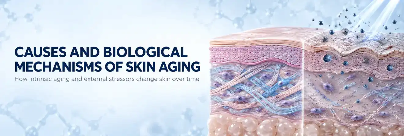 What Causes Skin Aging?