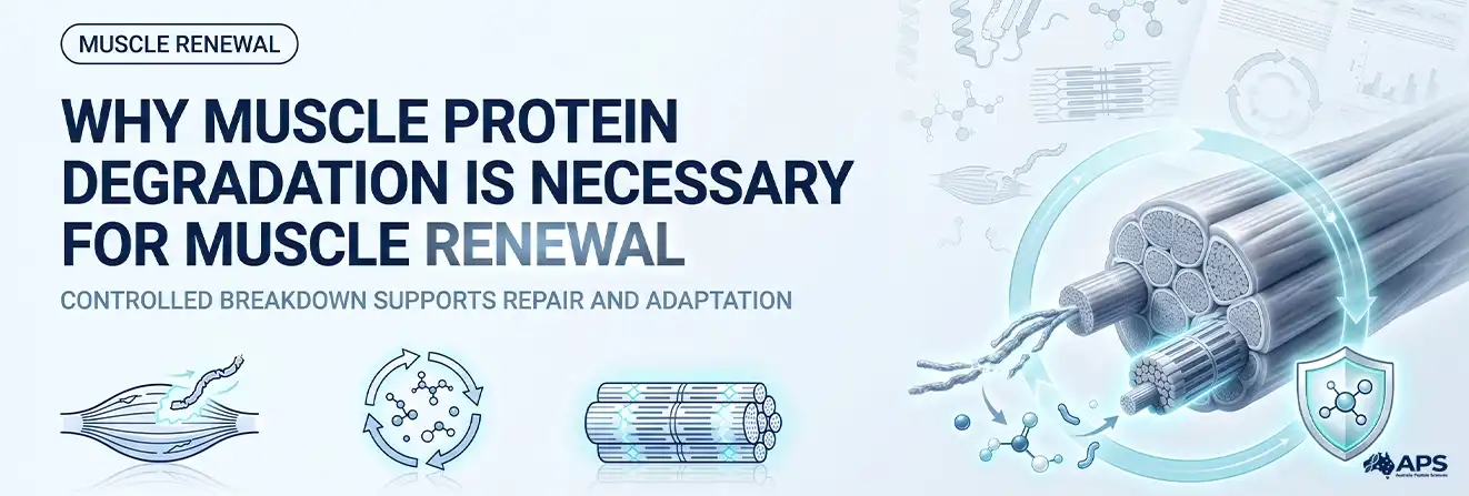 Why Muscle Protein Degradation Is Necessary for Muscle Renewal