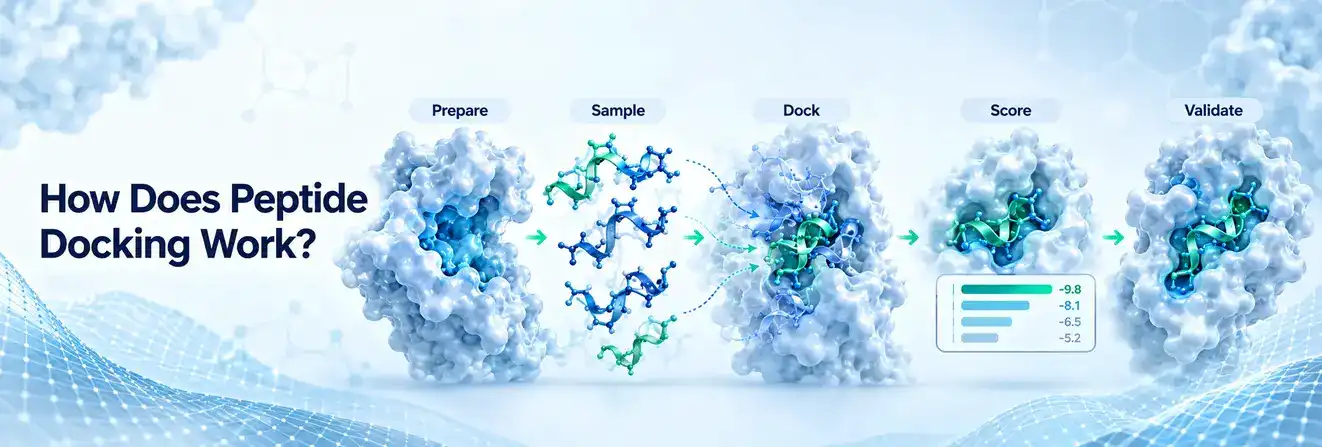 How Does Peptide Docking Work