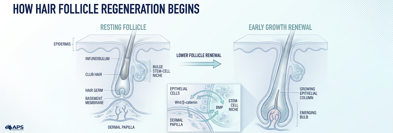 How Hair Follicle Regeneration Begins