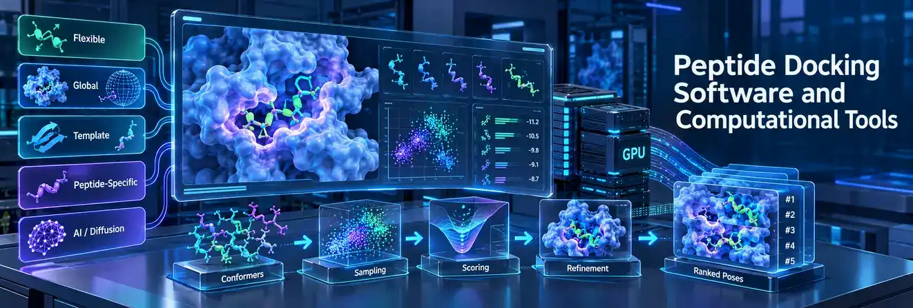 Peptide Docking Software and Computational Tools