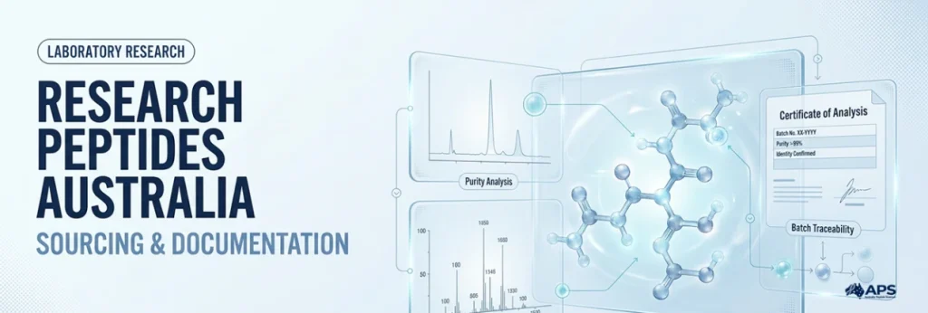 Research Peptides Australia: Sourcing and Documentation