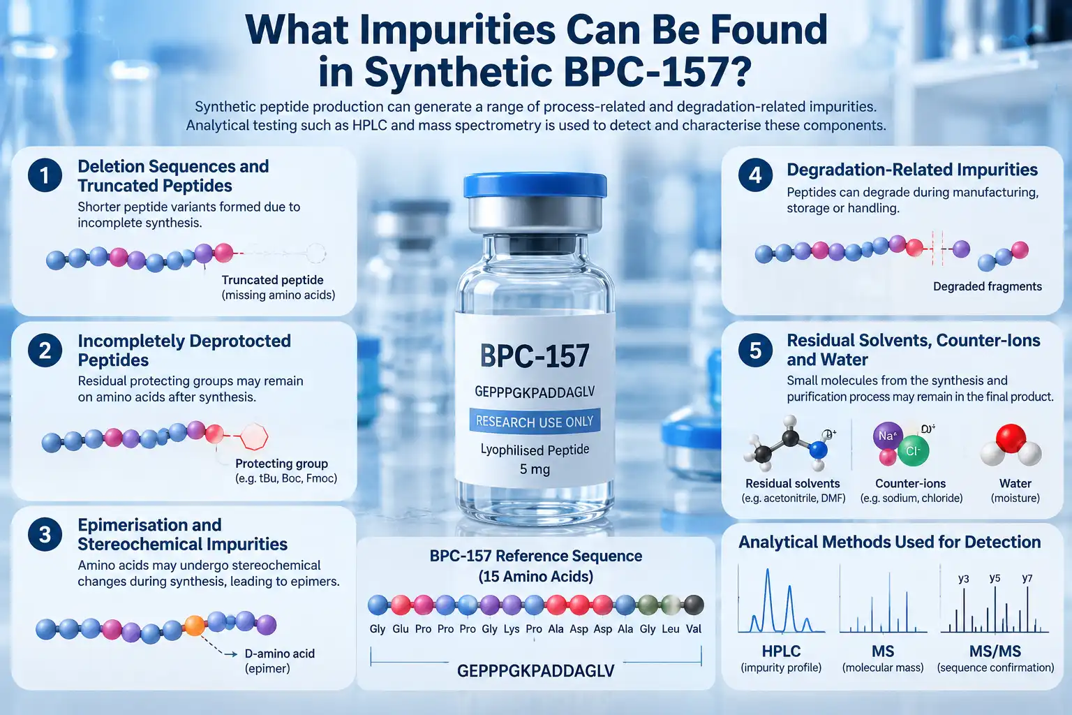 What Impurities Can Be Found in Synthetic BPC-157
